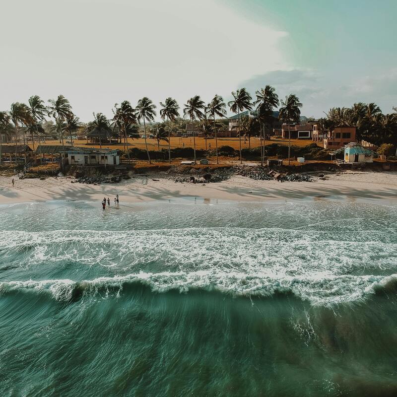 Beatyful Ghana beach